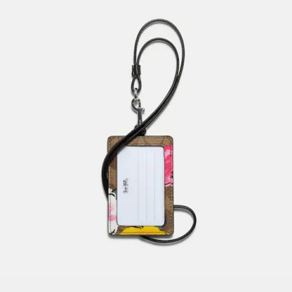 SET-NWT Coach Signature Canvas w/ Vintage Rose Print BUNDLE-Tote & 3 accessories - Picture 5 of 14